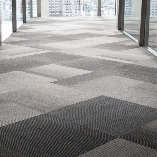 Carpet tile for utility rooms, offices, and playrooms